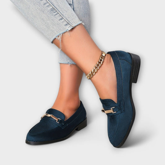 Luna | Elegante Flanell-Loafer