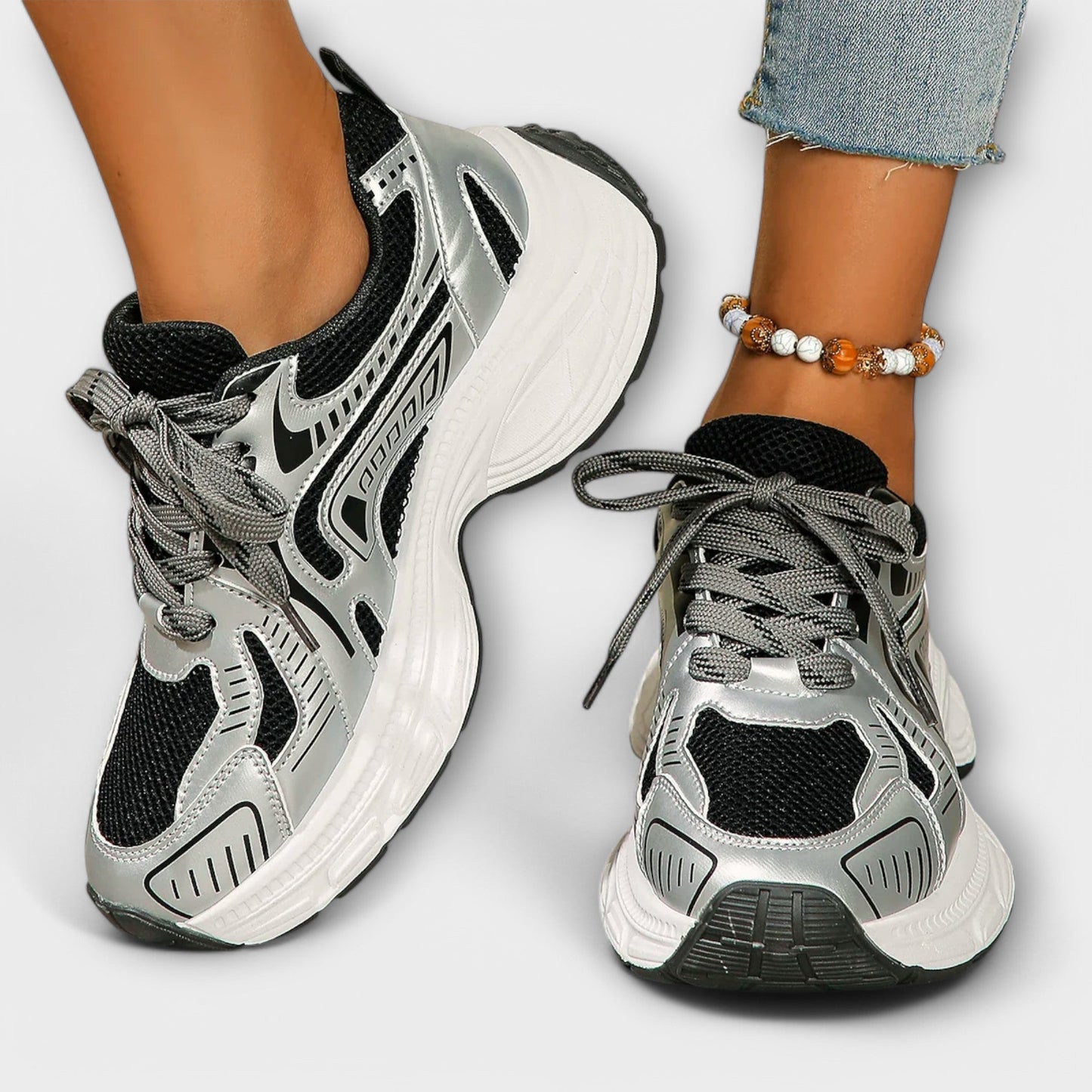 Sofia | Trendy Damen-Chunky-Sneaker