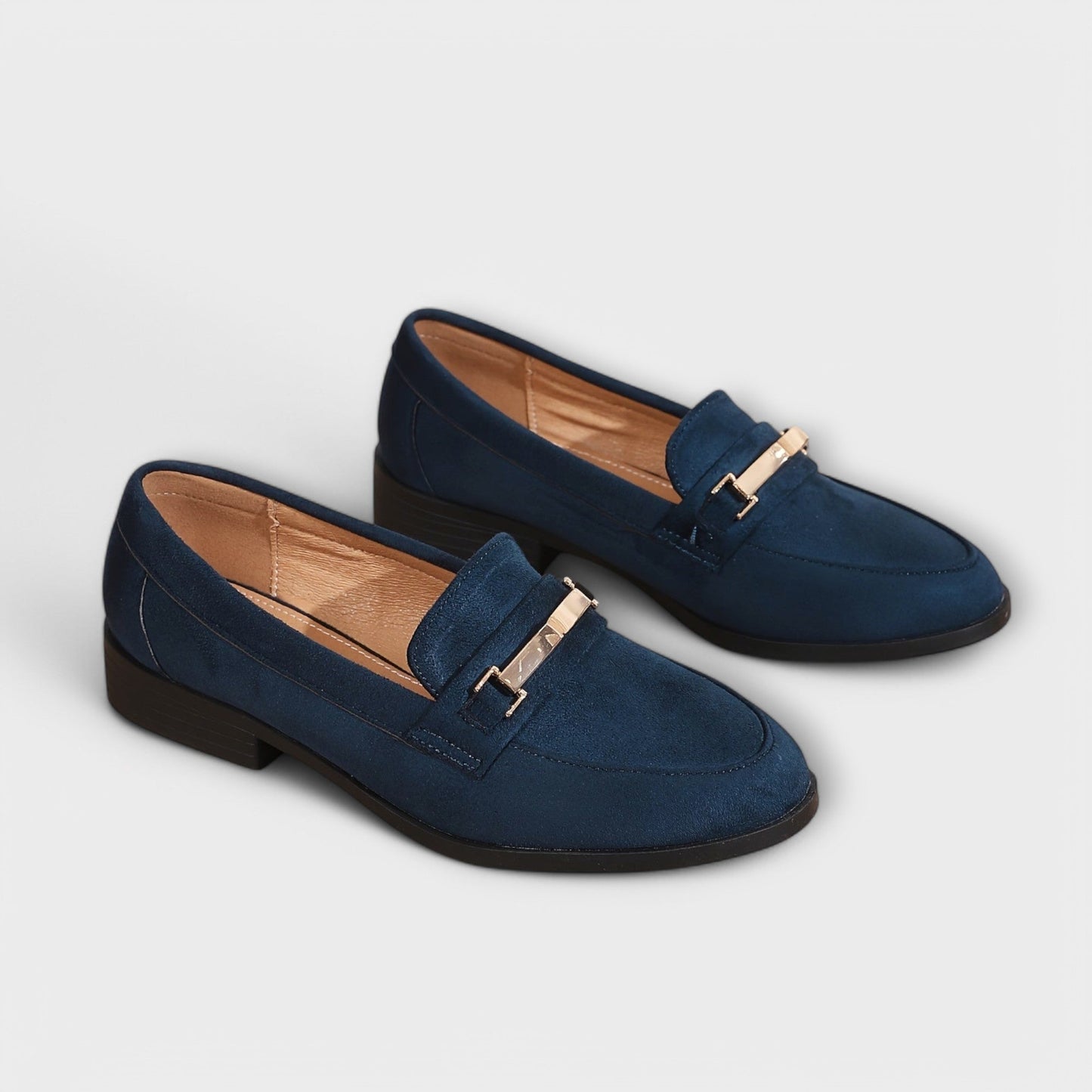 Luna | Elegante Flanell-Loafer