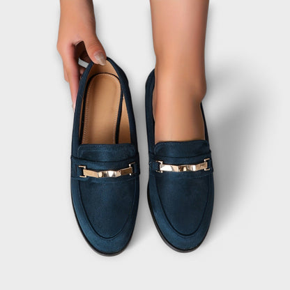 Luna | Elegante Flanell-Loafer